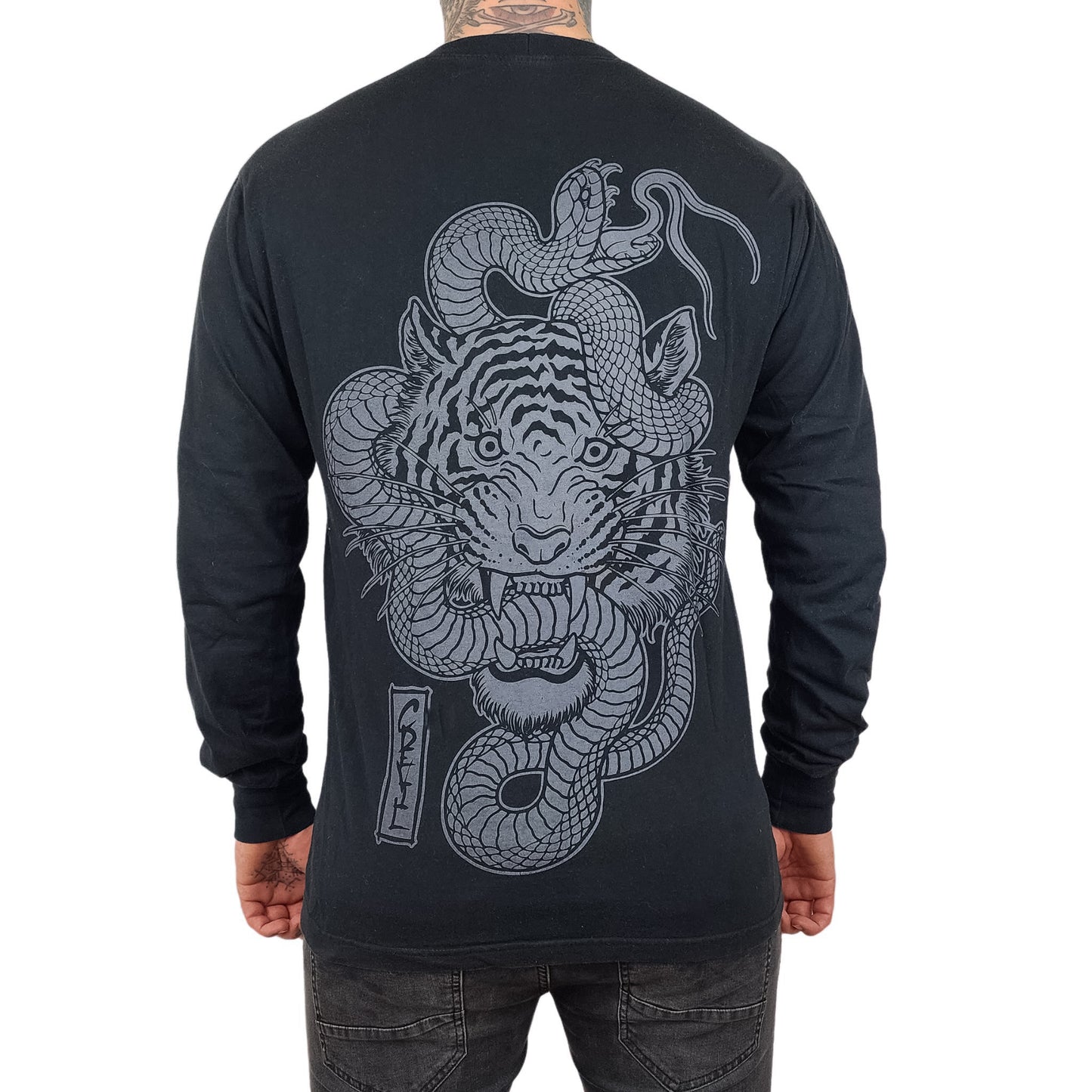 Black Tiger Longsleeve Tee