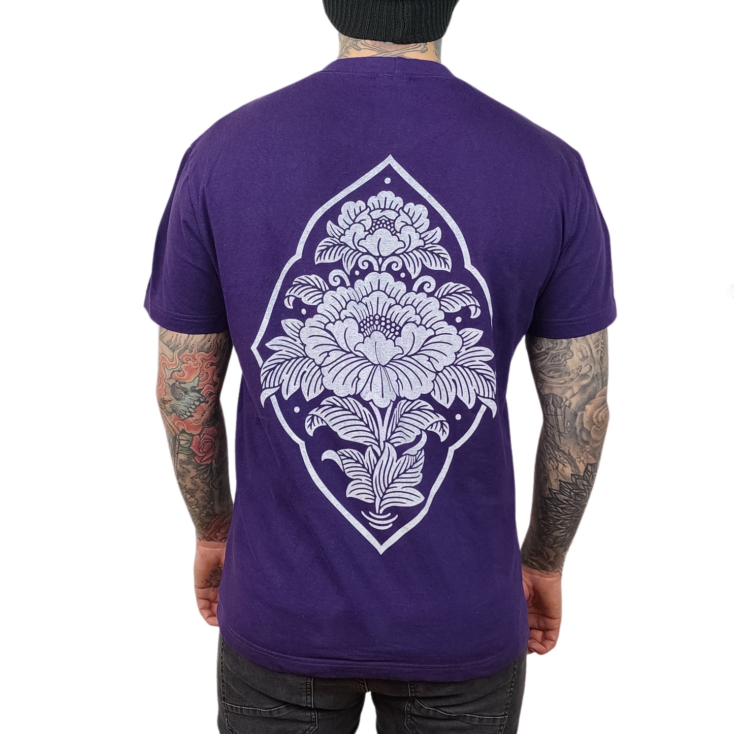 Purple Ornamental Flower Tee