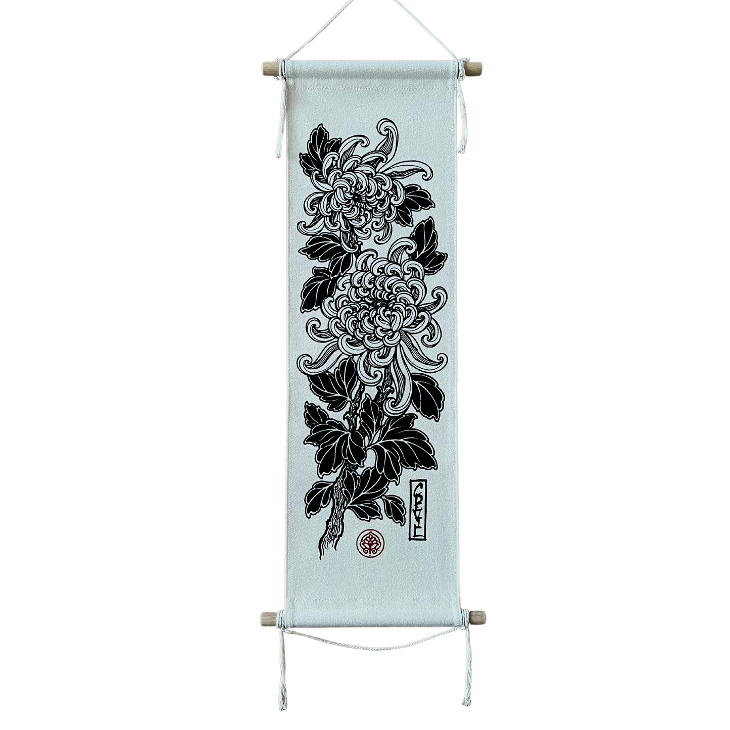 Chrysanthemum Scroll